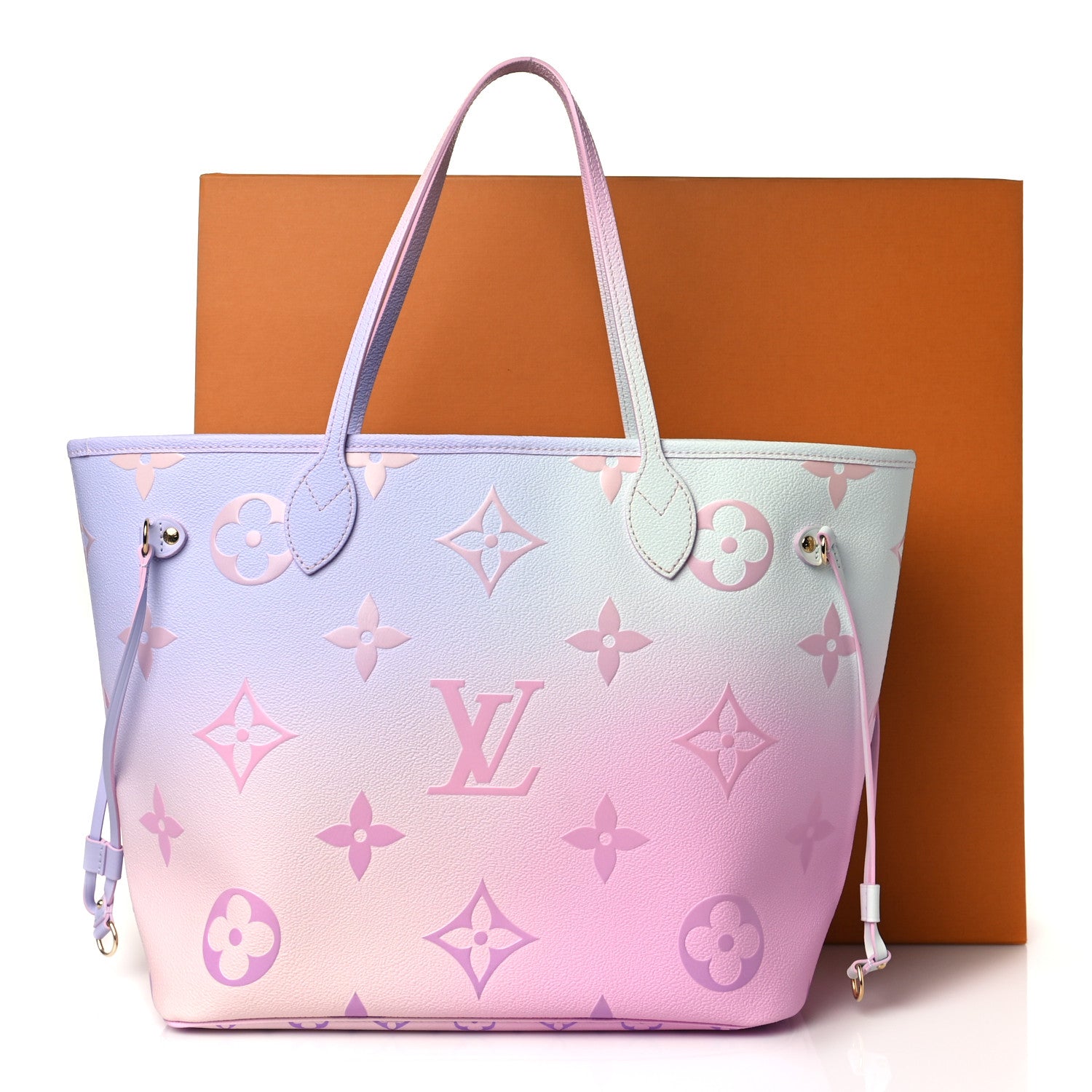 Louis Vuitton Monogram Giant Spring In The City Neverfull MM Sunrise Pastel 10 of 10