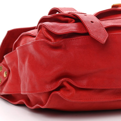 Proenza Schouler Lambskin Medium PS1 Satchel Bright Red 9 of 14