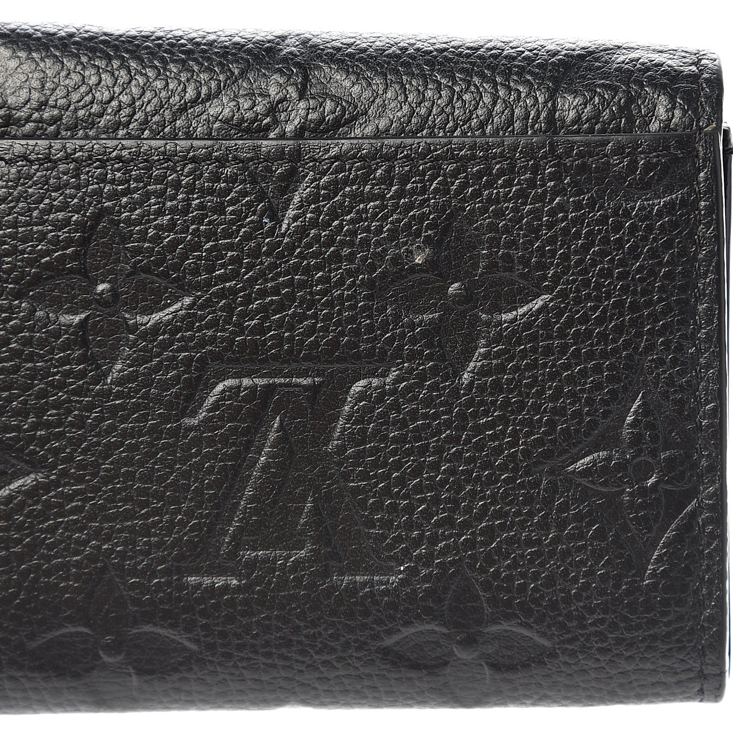 Louis Vuitton Empreinte Zoe Wallet Black 6 of 7