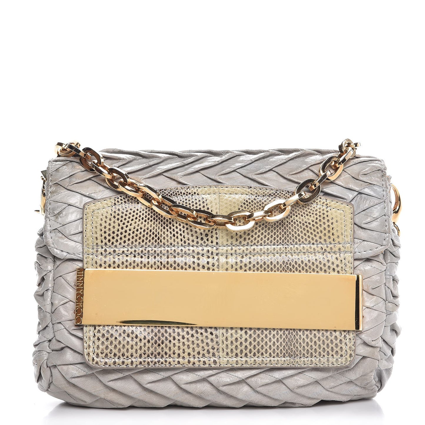 Eel Skin Python Carolina Clutch