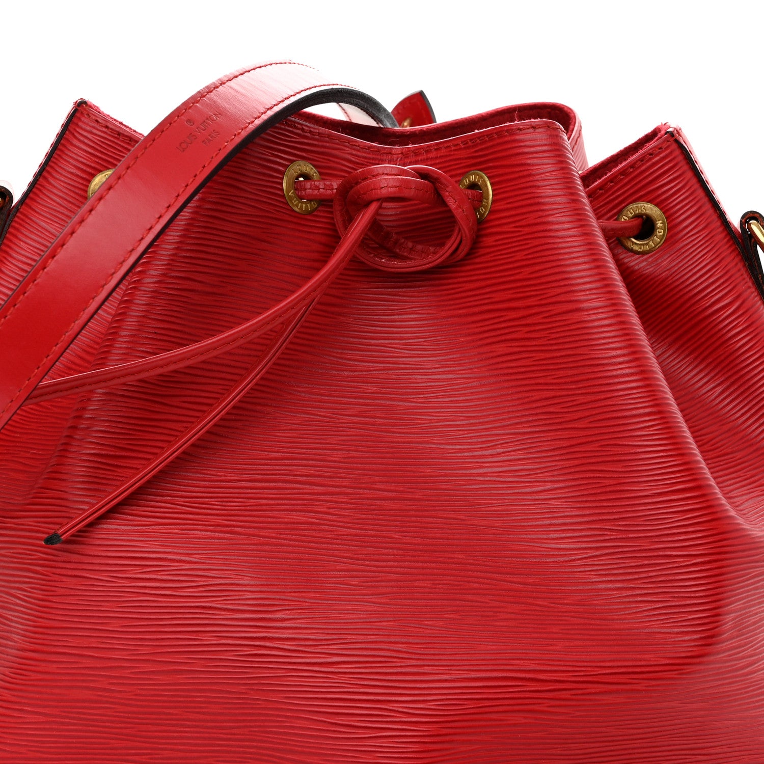 Louis Vuitton Epi Petit Noe Castillan Red 7 of 10