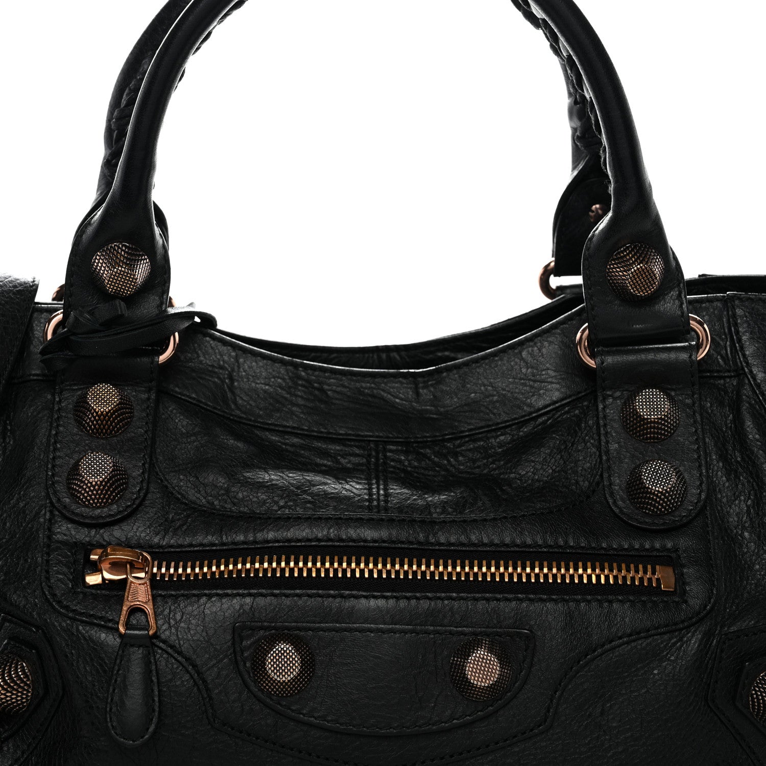 Balenciaga Agneau Giant 21 Rose Gold Hardware Part Time Black 9 of 13