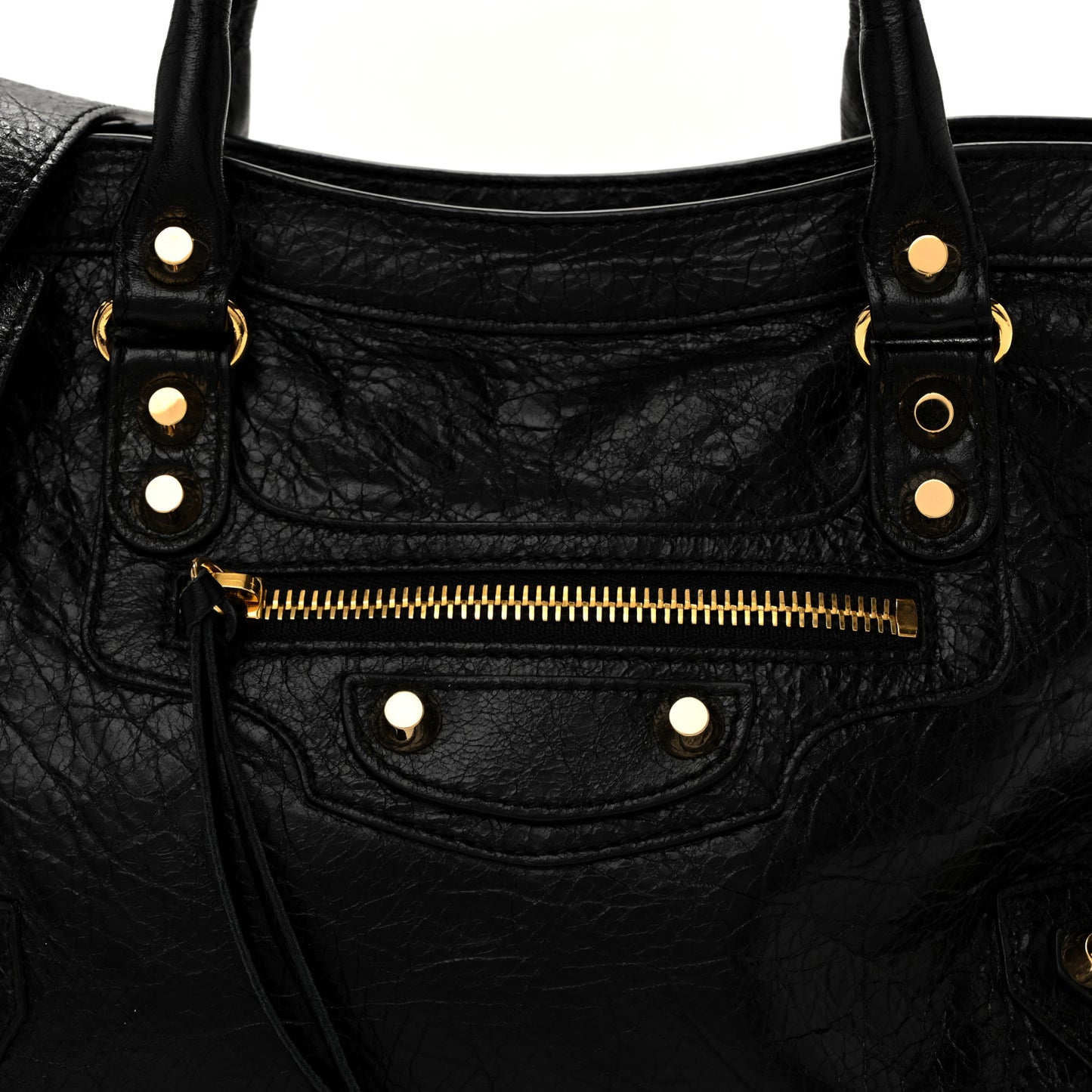 Agneau Classic Gold Hardware S City Black