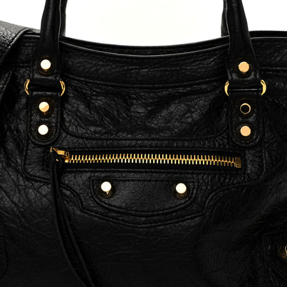 Balenciaga Agneau Classic Gold Hardware S City Black 8 of 10
