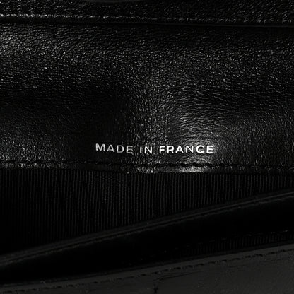 Chanel Aged Calfskin Quilted Large Reissue Gusset Flap Wallet Black 7 of 8