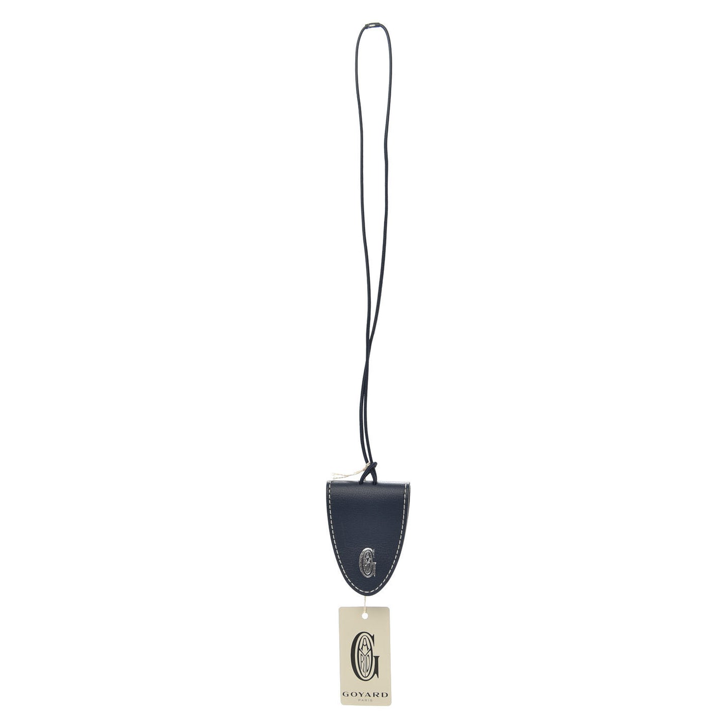 Calfskin Bag Clip Navy