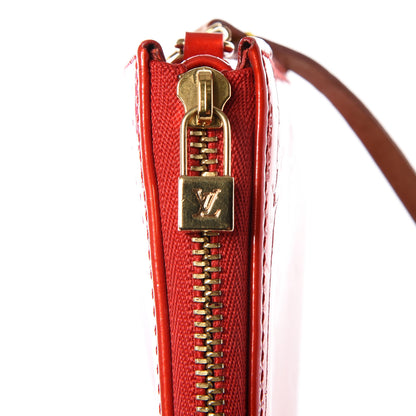 Louis Vuitton Vernis Lexington Pochette Red 9 of 12