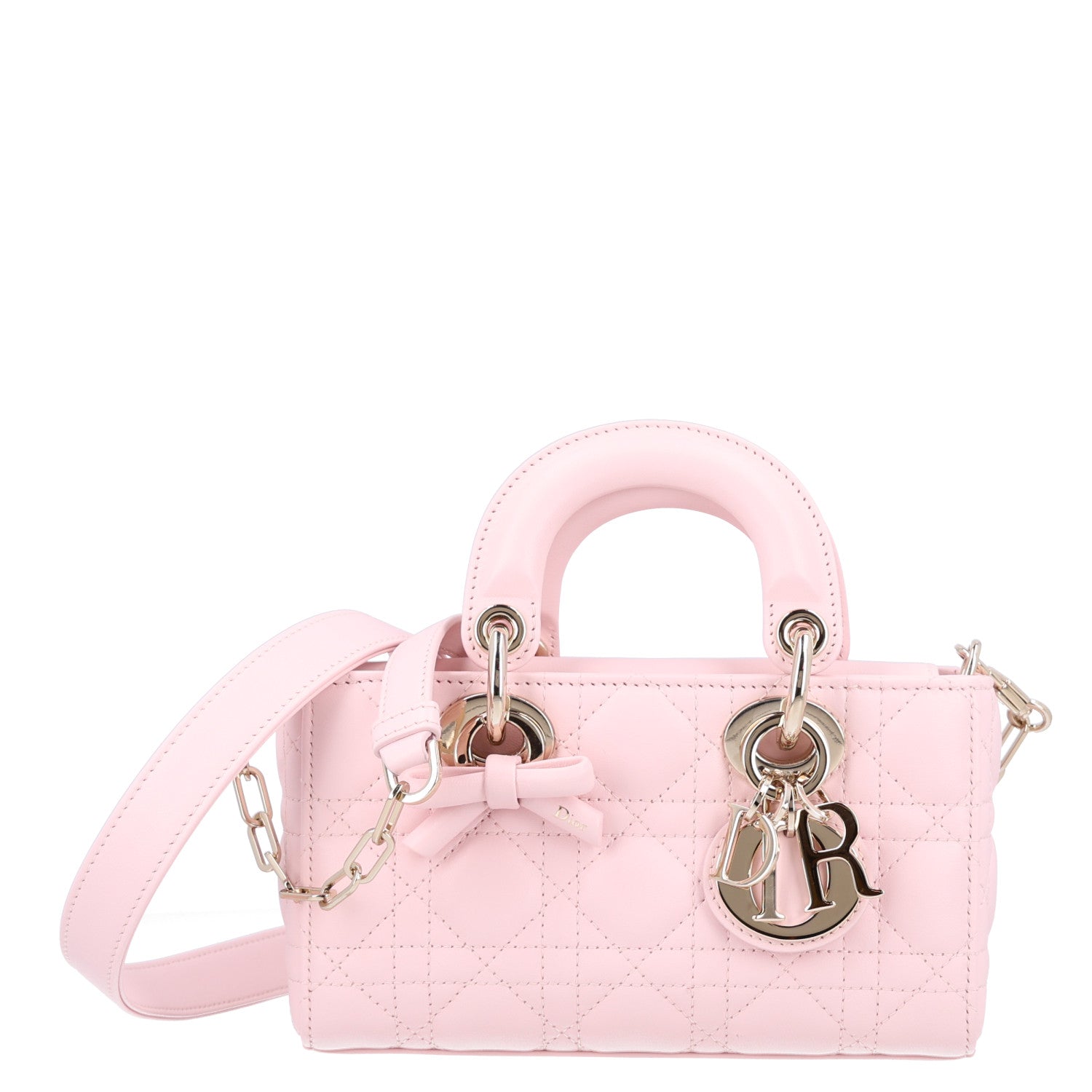 Christian Dior Lambskin Cannage Mini Lady D-Joy Soupir Pink 1 of 9