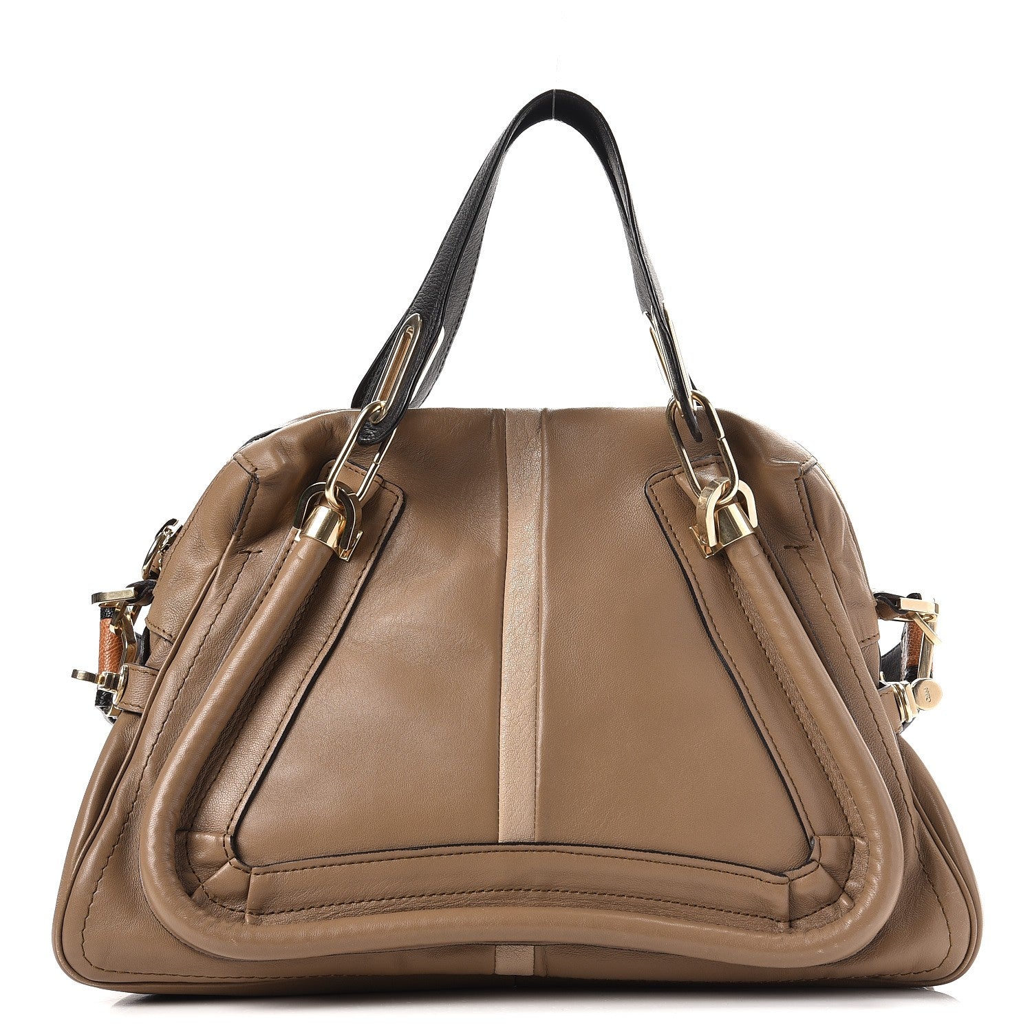 Chloe Sheepskin Ostrich Medium Military Paraty Ivy Jungle 1 of 8