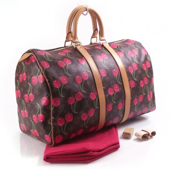 Monogram Cerises Keepall 45