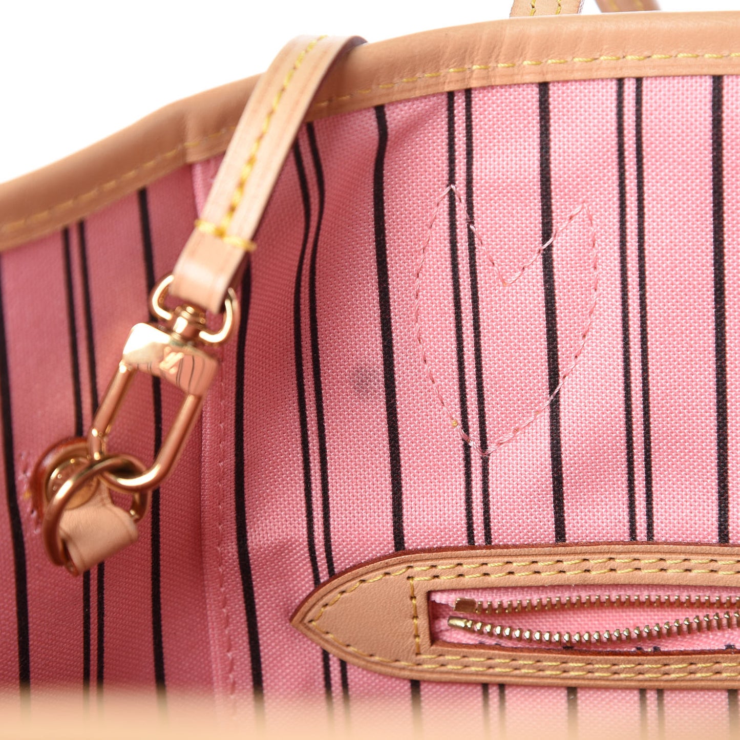 Monogram Jungle Dots Neo Neverfull MM Sugar Pink Poppy