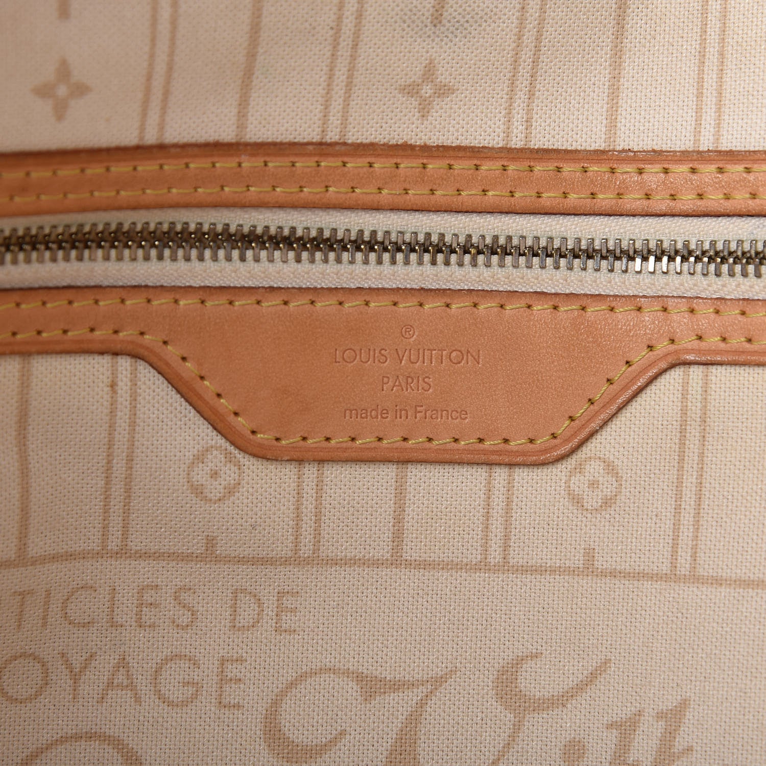 Louis Vuitton Damier Azur Neverfull MM 6 of 25