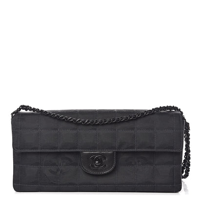 Chanel Nylon Travel East West Flap Black 1 of 13