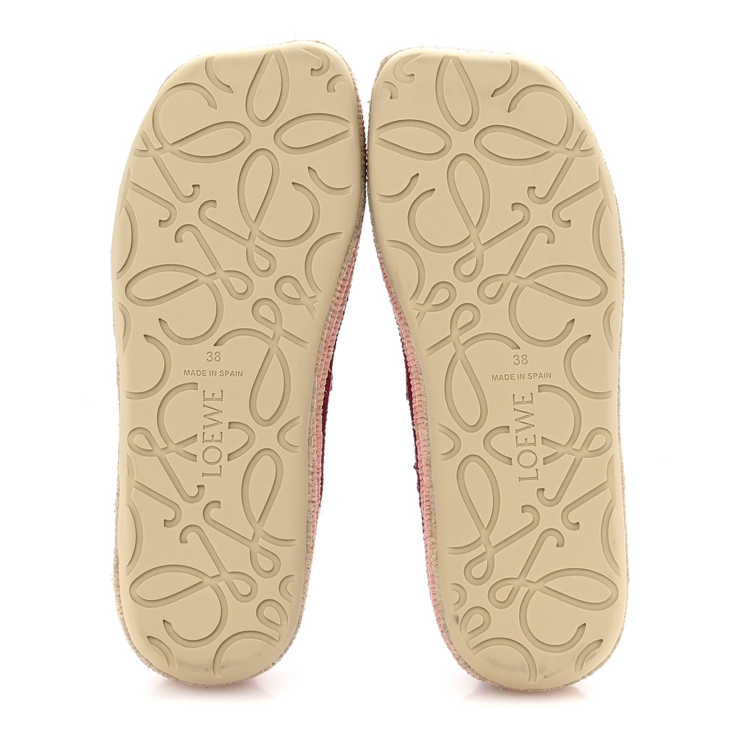 Loewe Suede Raffia Rio Slipper 38 Fuchsia 6 of 10