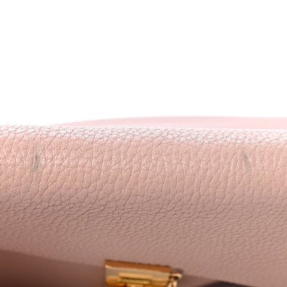 Chloe Grained Lambskin Drew Shoulder Bag Cement Pink 5 of 5