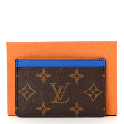 Louis Vuitton Monogram Card Holder PM Blue 7 of 7