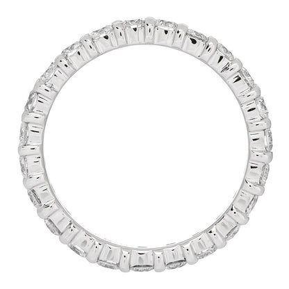 Parker & West by FASHIONPHILE Platinum Diamond 1.00ct Full Eternity Band Ring 47 4.25 4 of 8