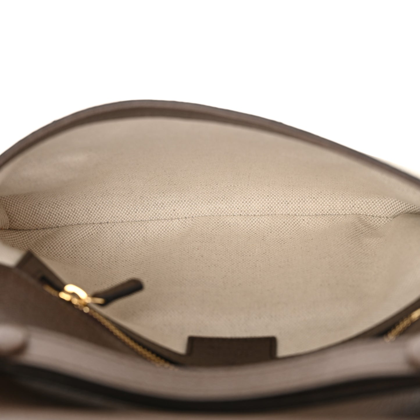 GG Supreme Monogram Textured Dollar Calfskin Blondie Chain Shoulder Flap Bag Beige Ebony New Acero