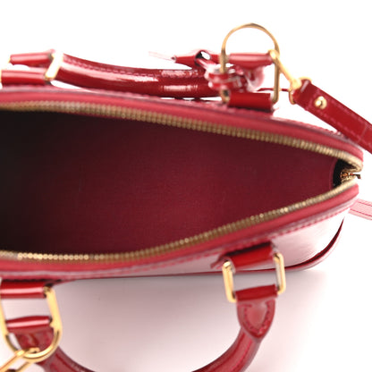 Louis Vuitton Vernis Alma BB Pomme D'Amour 5 of 11