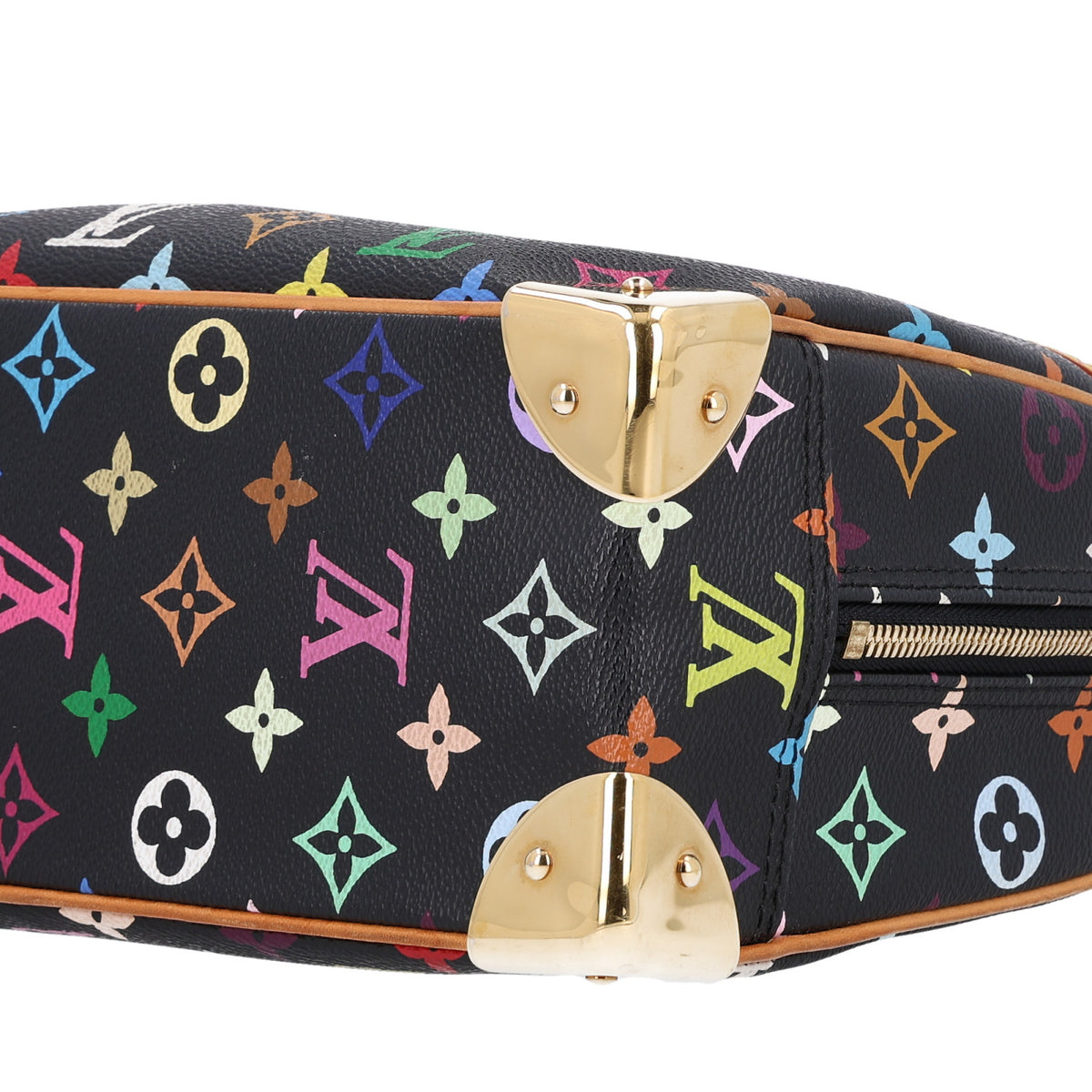 Louis Vuitton Monogram Multicolor Trouville Black 9 of 9