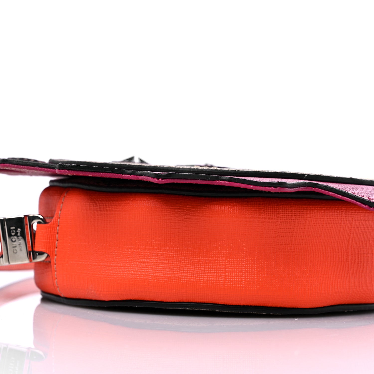 Gucci GG Supreme Childrens Hedgehog Crossbody Bag Orange 9 of 10