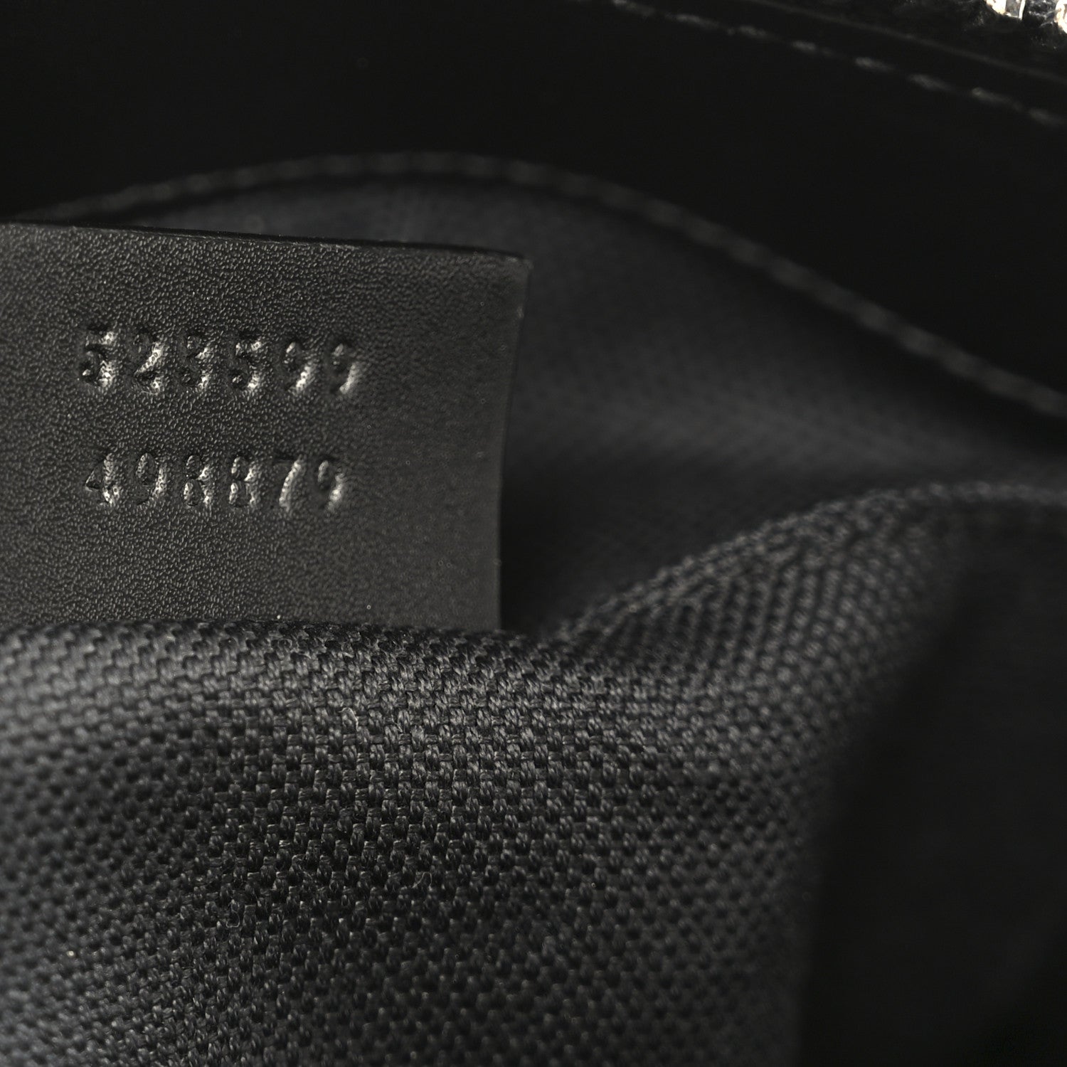 Gucci GG Supreme Monogram Web Small Flat Messenger Bag Black Grey 7 of 12