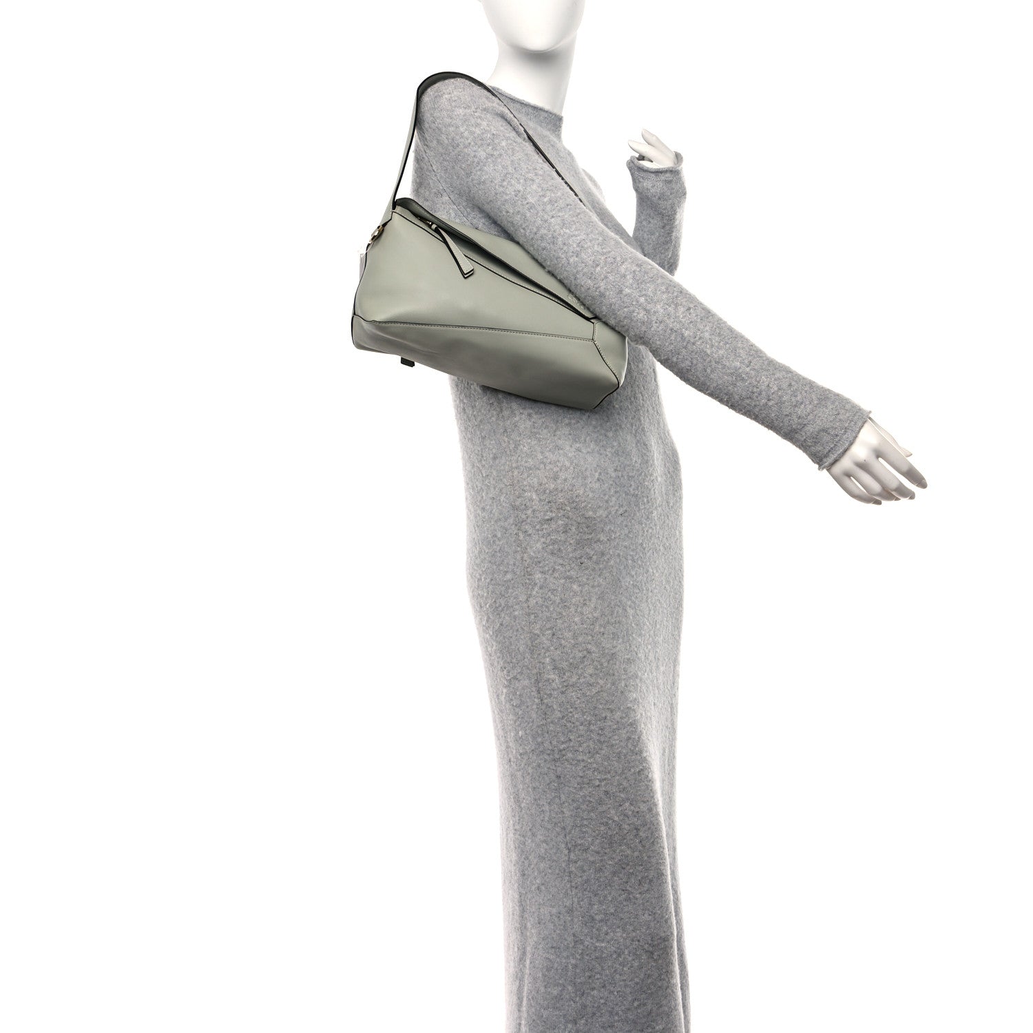 Loewe Calfskin Puzzle Hobo Light Celadon 2 of 9