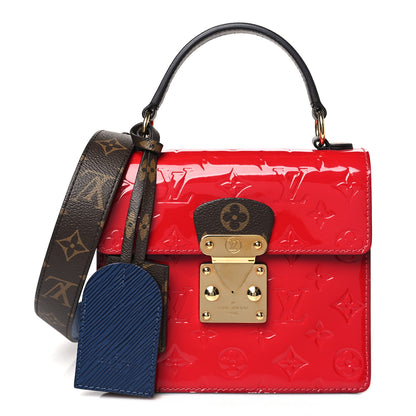 Louis Vuitton Vernis Epi Monogram Spring Street Scarlet 1 of 9