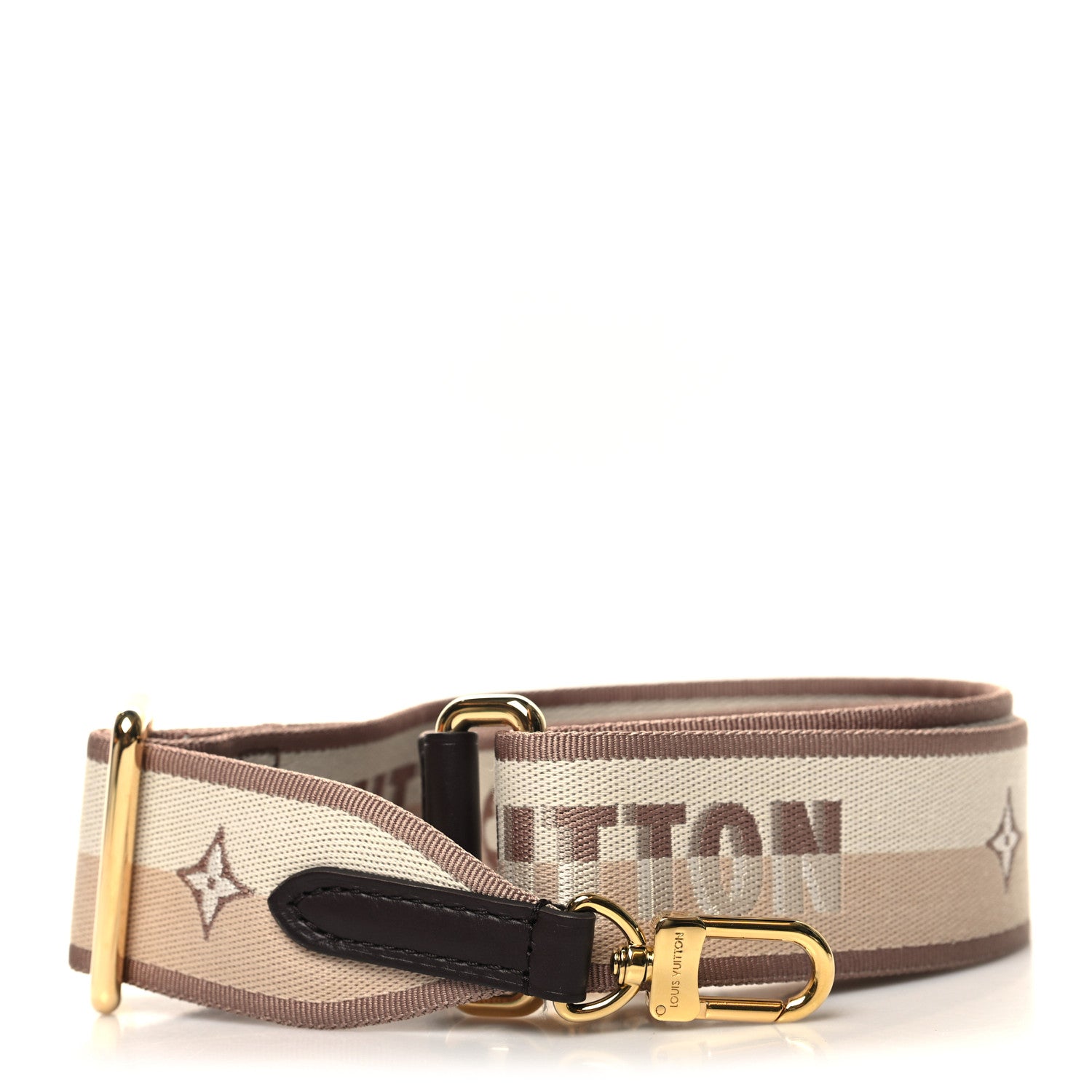 Louis Vuitton Jacquard Speedy Bandouliere 20 Shoulder Strap Beige Brown 1 of 3