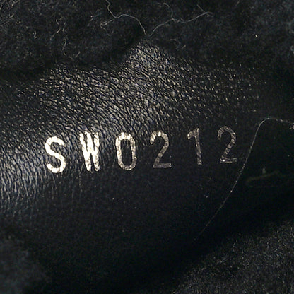 Louis Vuitton Shearling Magnetic Flat Mule 37 Black 6 of 8