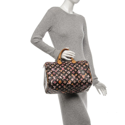 Louis Vuitton Watercolor Aquarelle Speedy 35 Brown 2 of 8