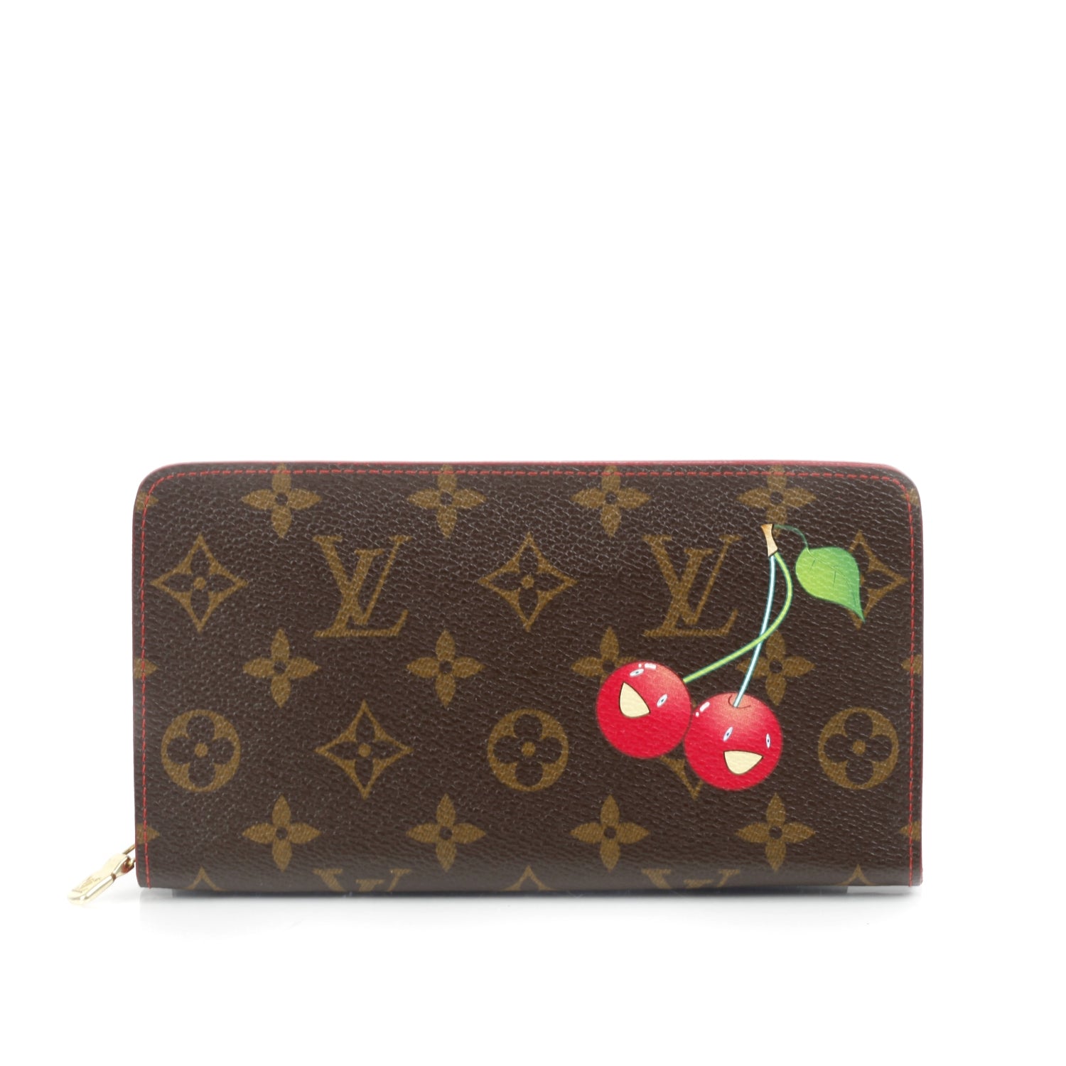 Louis Vuitton Monogram Cerises Zippy Wallet 1 of 10
