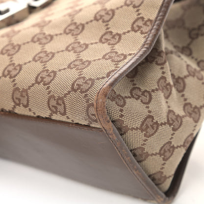 Gucci Monogram Small Bardot Bag Brown 6 of 9