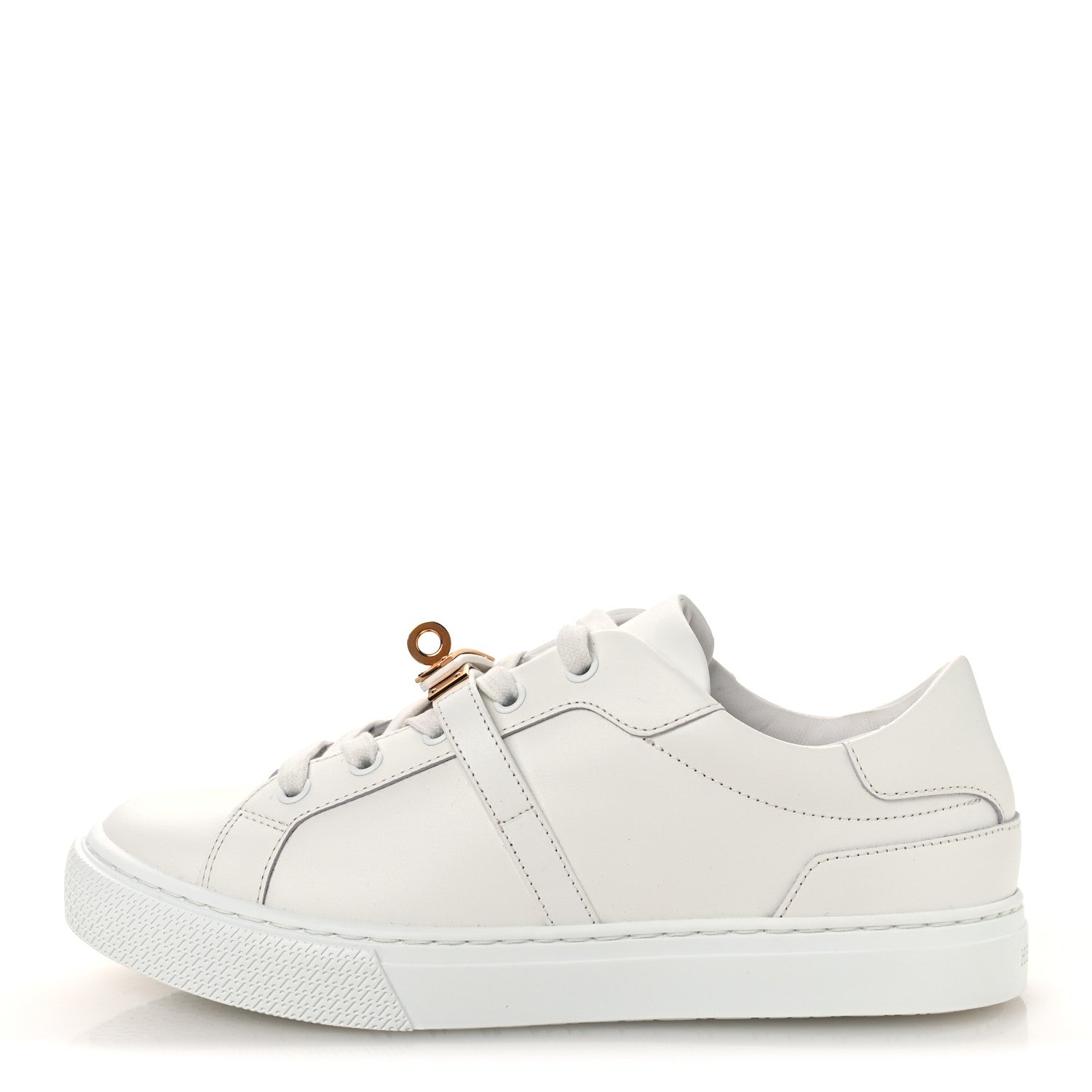 Hermes Calfskin Day Sneakers 37 White 1 of 13