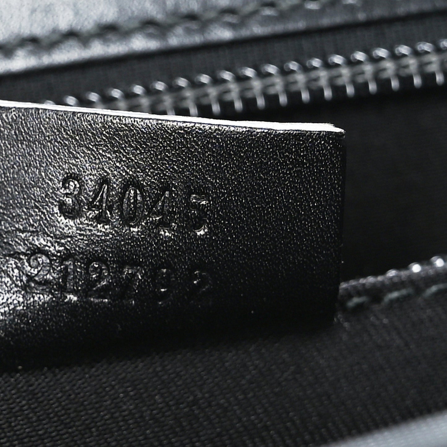 Guccissima Large Laptop Briefcase Black