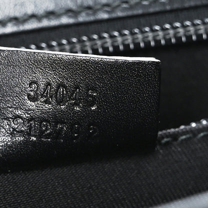 Gucci Guccissima Large Laptop Briefcase Black 6 of 8