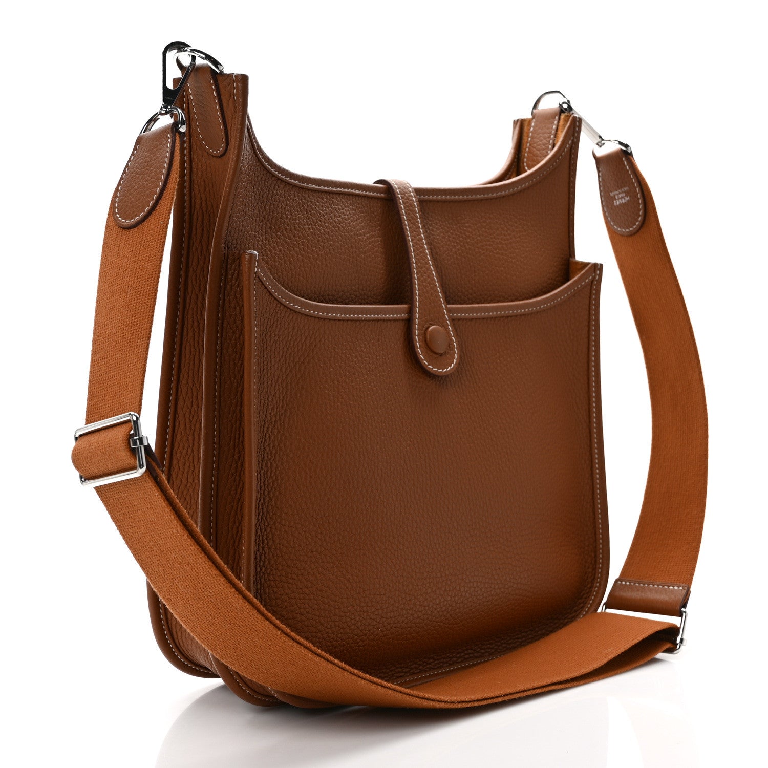 Hermes Taurillon Clemence Evelyne III PM Gold 3 of 9