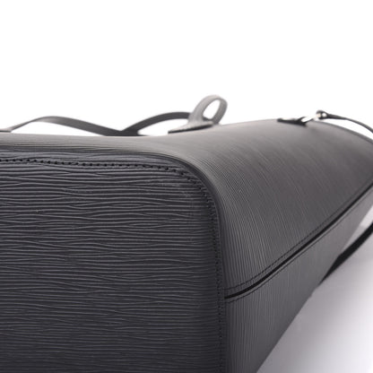 Louis Vuitton Epi Neverfull MM Black 10 of 11