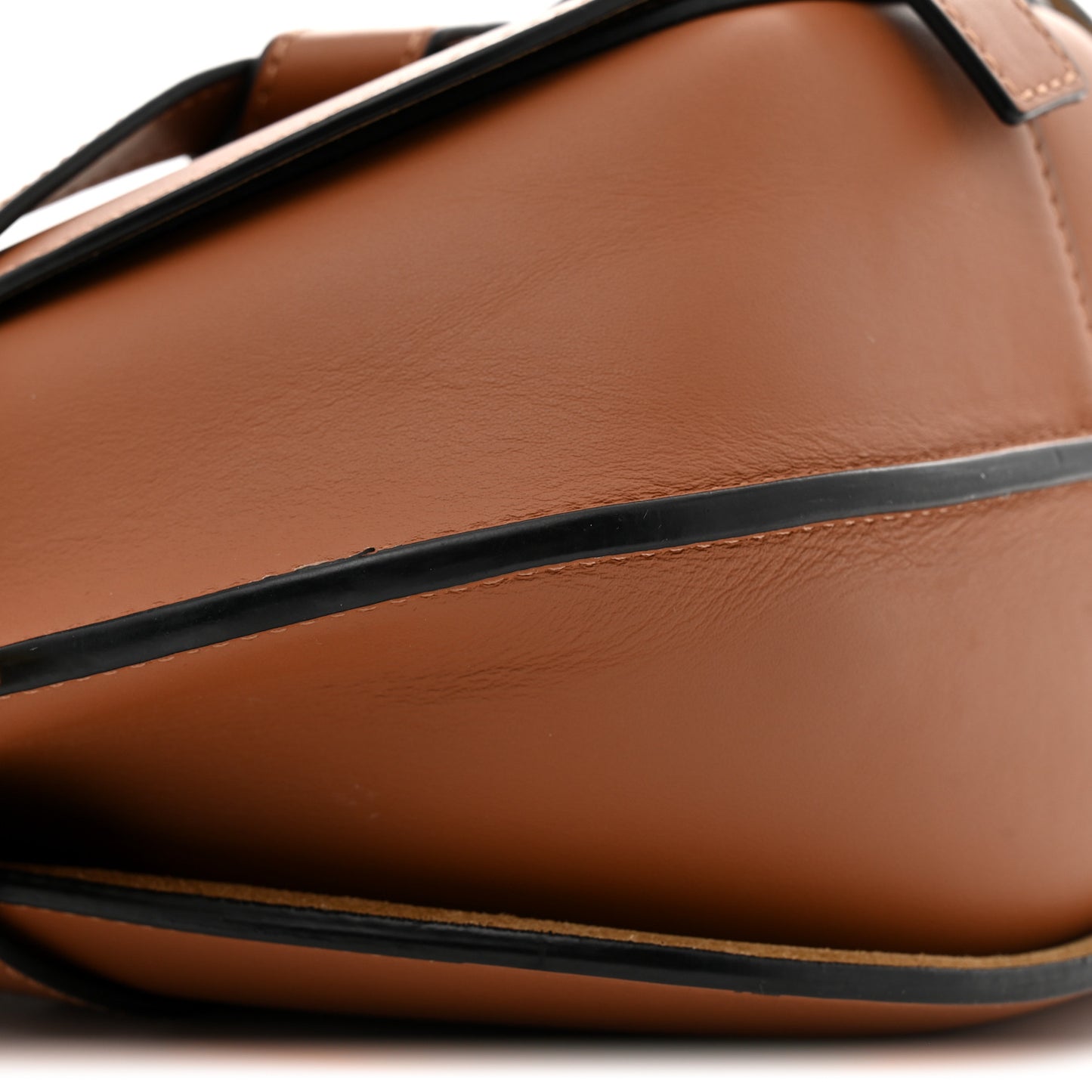 Calfskin Jacquard Small Gate Dual Bag Tan