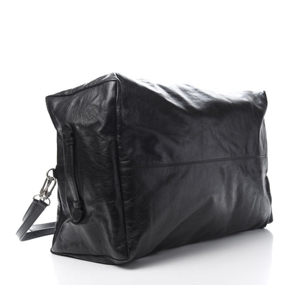 Gucci Soft Calfskin Large GG Top Handle Duffle Black 3 of 11
