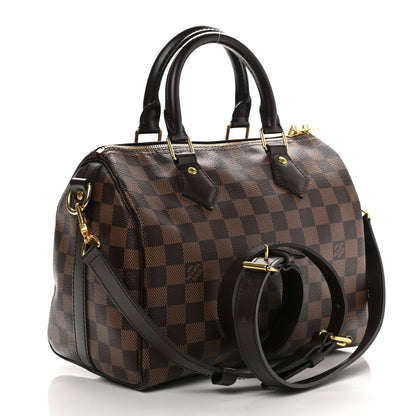 Louis Vuitton Damier Ebene Speedy Bandouliere 25 3 of 9