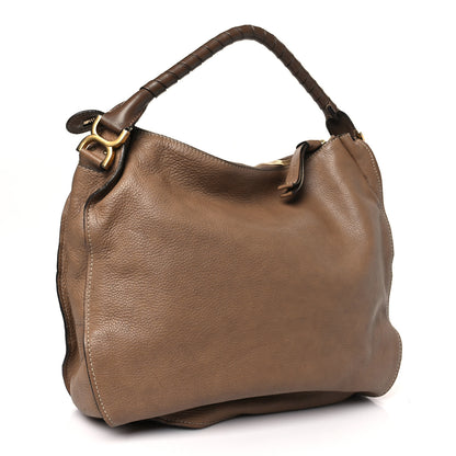 Chloe Calfskin Large Marcie Hobo Nut 3 of 16