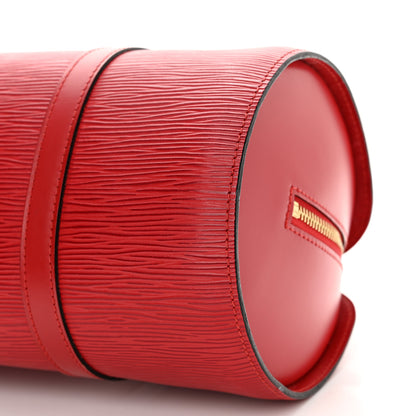 Louis Vuitton Epi Soufflot Castillan Red 11 of 18