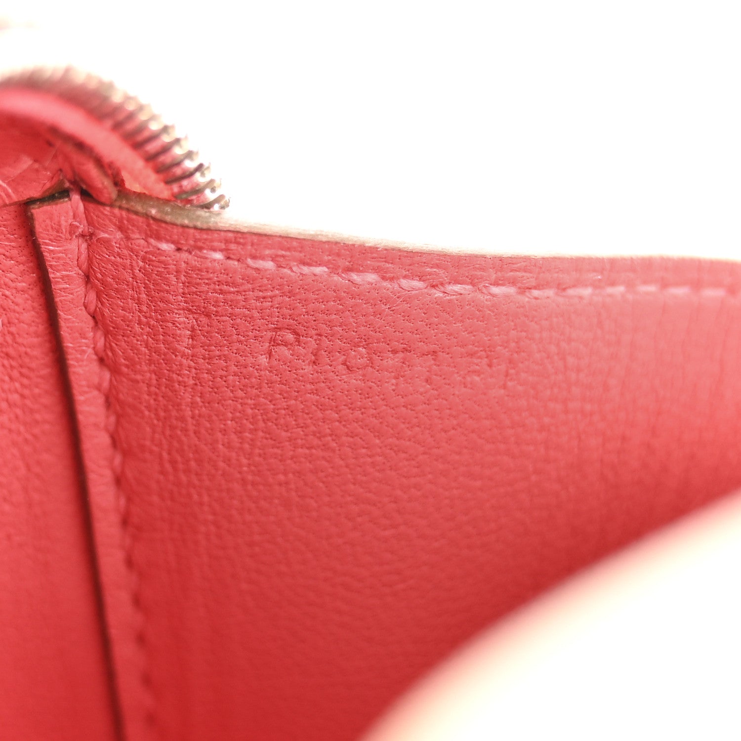 Hermes Tadelakt Mini Pochette Maxibox Rose Lipstick 7 of 7