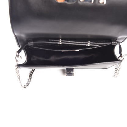 Miu Miu Matelasse Delice Miu Logo Bag Black 5 of 7