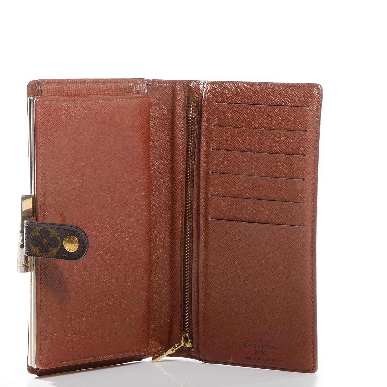 Louis Vuitton Monogram Continental French Purse Wallet 5 of 7