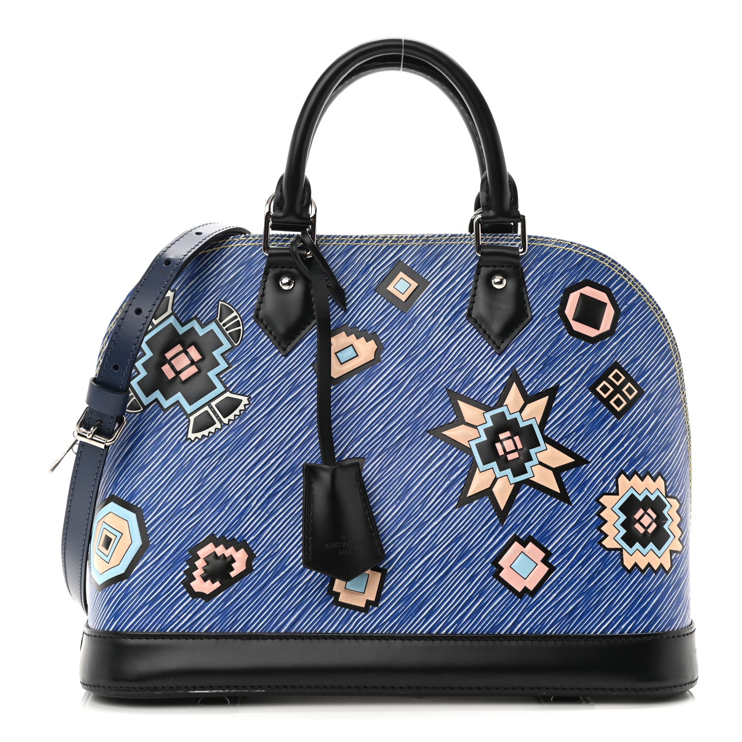 Louis Vuitton Epi Azteque Alma PM Denim Light 1 of 12