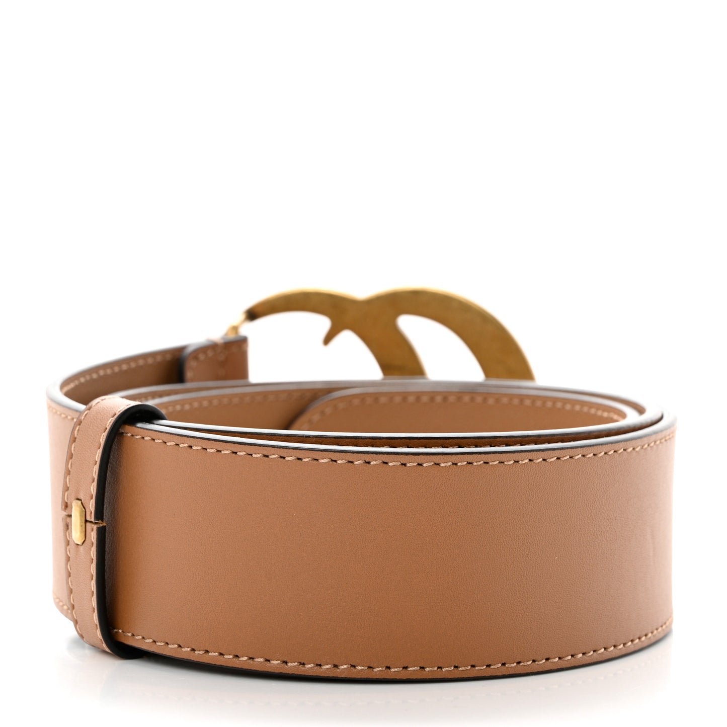 Calfskin Double G 40mm Belt 85 34 Tan