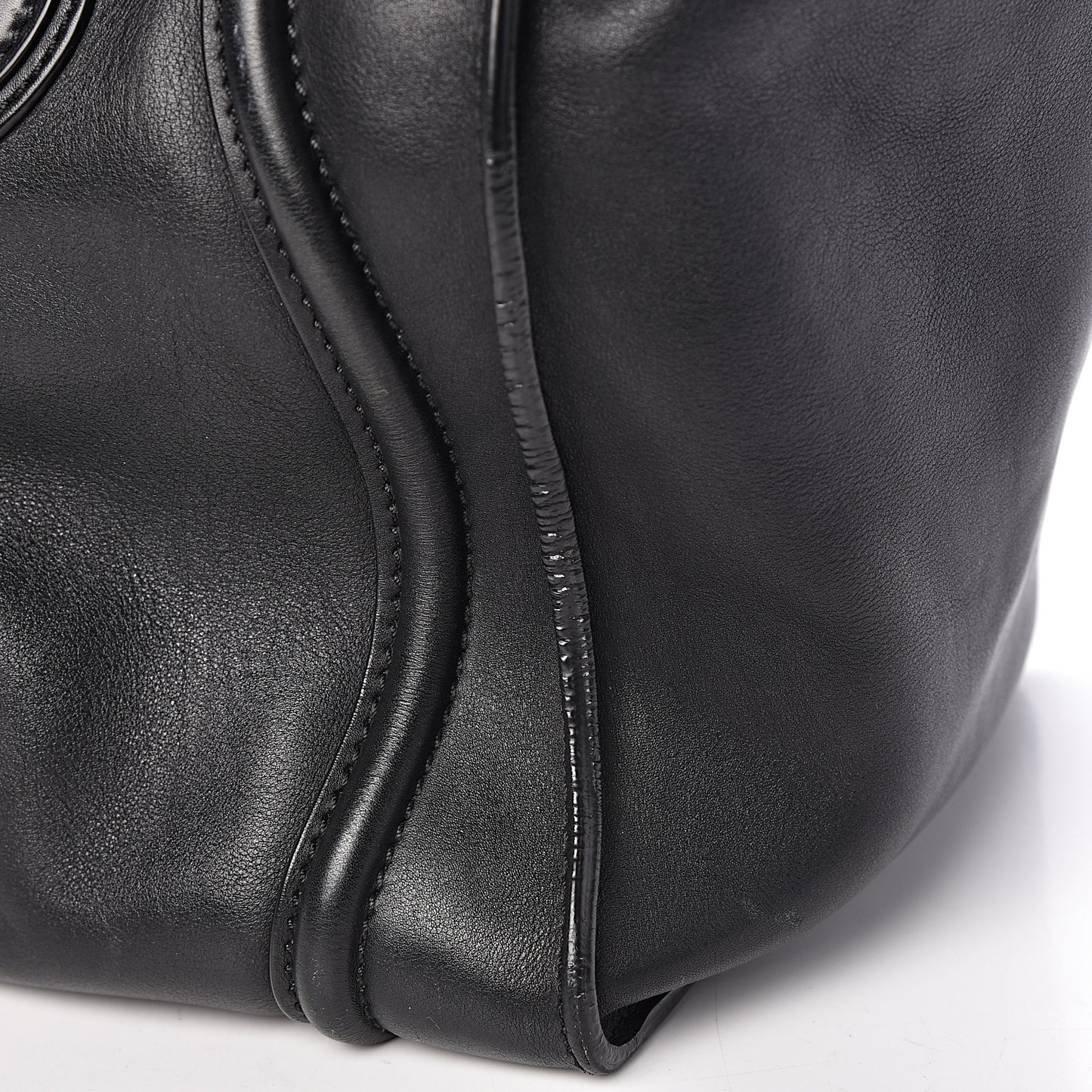 Smooth Calfskin Mini Luggage Black