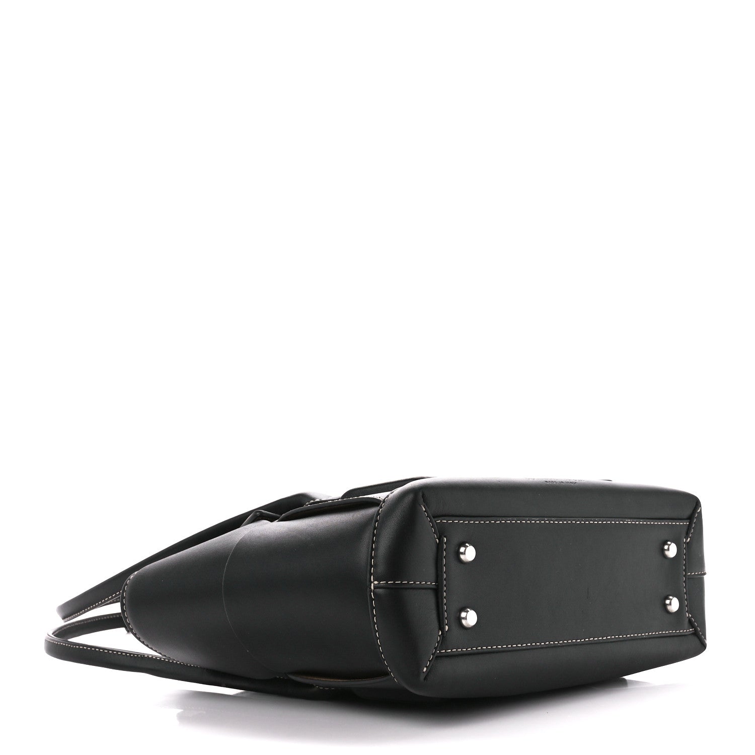 Bottega Veneta French Calfskin Maxi Intrecciato Arco 33 Black 4 of 12
